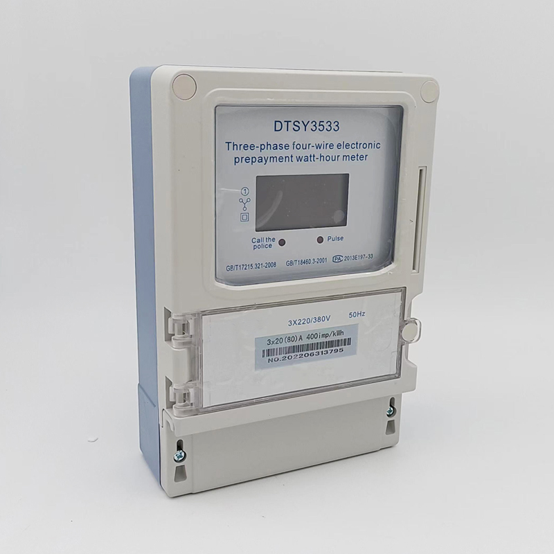 DTSY3533 Compteur de Prépaiement Électrique Triphasé