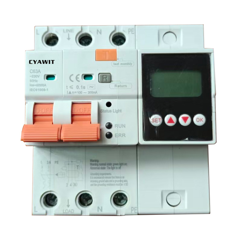 CYB7LE-100 Type multifunctional protection leakage circuit breaker